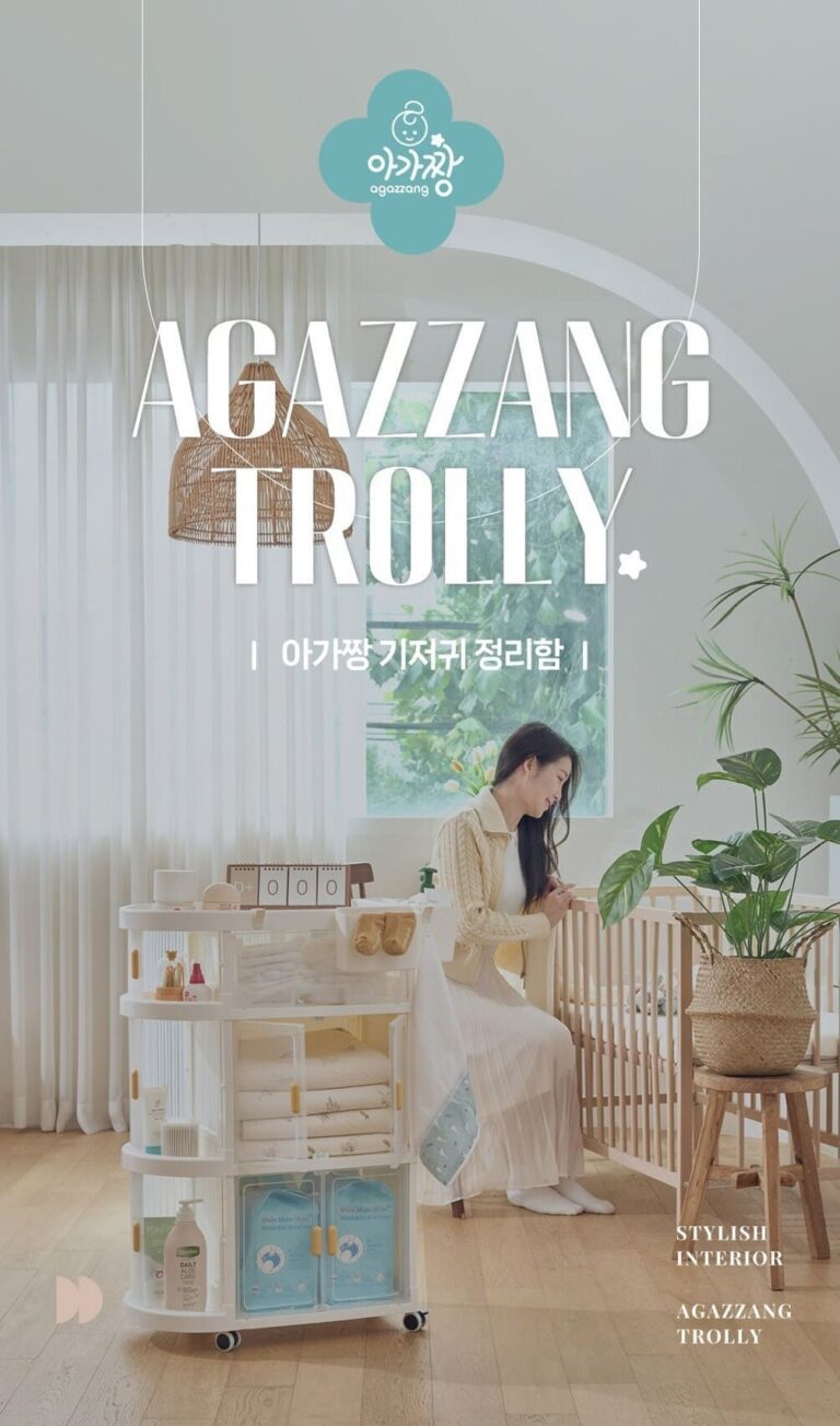 아가짱 기저귀정리함 1도어 3서랍, 아빠 감동템!